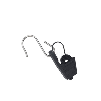 S Type Anchor Tension Cable Clamp, อุปกรณ์เสริมสายเคเบิลใยแก้วนำแสงแบบกำหนดเอง