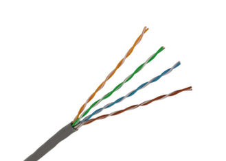 สาย Lan ทองแดงความเร็วสูงคอมพิวเตอร์ทั่วไปสาย Cat6 Ethernet Cable ใช้ 0.505mm