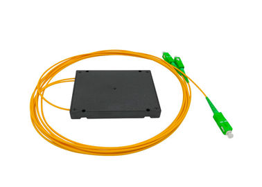 ABS FTTH ไฟเบอร์ออปติกแยก PLC, EPON GPON Fiber Splitter 2.0 3.0mm