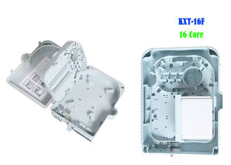 กล่องไฟเบอร์ออปติกติดผนังขนาดเล็ก Fiber Splicing 16 Cores IP65 Anti UV Light Weight