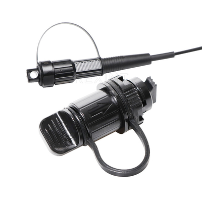 KEXINT SC Mini Type Fiber Optic Adapter Outdoor IP68 กันน้ำสำหรับ Fiber Splice Enclosure
