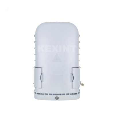 KEXINT KXT-B-16G PLC กล่องกระจายไฟเบอร์ออปติกสีเทา 16 พอร์ต IP65 กลางแจ้งสำหรับ FTTH