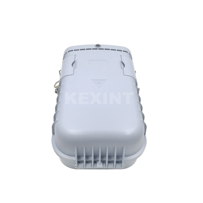 KEXINT KXT-B-16G PLC กล่องกระจายไฟเบอร์ออปติกสีเทา 16 พอร์ต IP65 กลางแจ้งสำหรับ FTTH