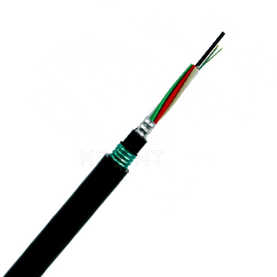 GYTA53 สายเคเบิลใยแก้วนำแสง 2-144 แกน KEXINT FTTH G.652D Multitube หุ้มเกราะควั่น