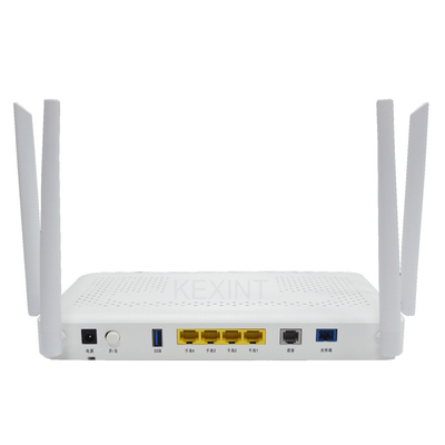 KEXINT FTTR Gigabit Ethernet Smart Mini ONT, 4GE หม้อ 2.4G 5G WIFI6 XPON ONU