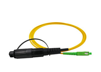 SM Duplex Fiber Patch Cord LC ถึง LC SC ถึง LC กันน้ำ IP68 สำหรับ Corning External